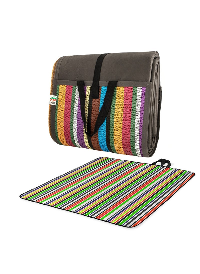 Foldable & Waterproof Picnic Mat, Travel Mat, Beach Mat and Camping Mat, Carpet Asli