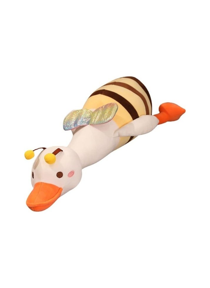 Bee goose dolls kawaii honey bee duck hug pillow, cute filled animal Color / Character:Colourful Color / Character:Toy plush