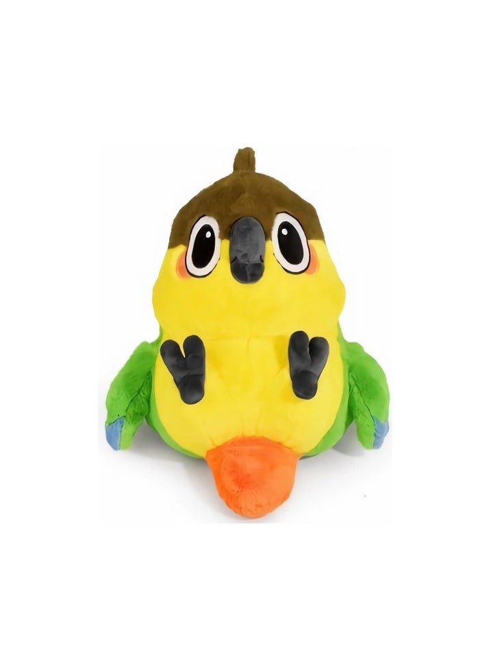 Green Bird Plush Toys and Yellow, Super Soft Birds Filled Animal Hugging Pillow Sizes:Standard Color / Character:Toy plush