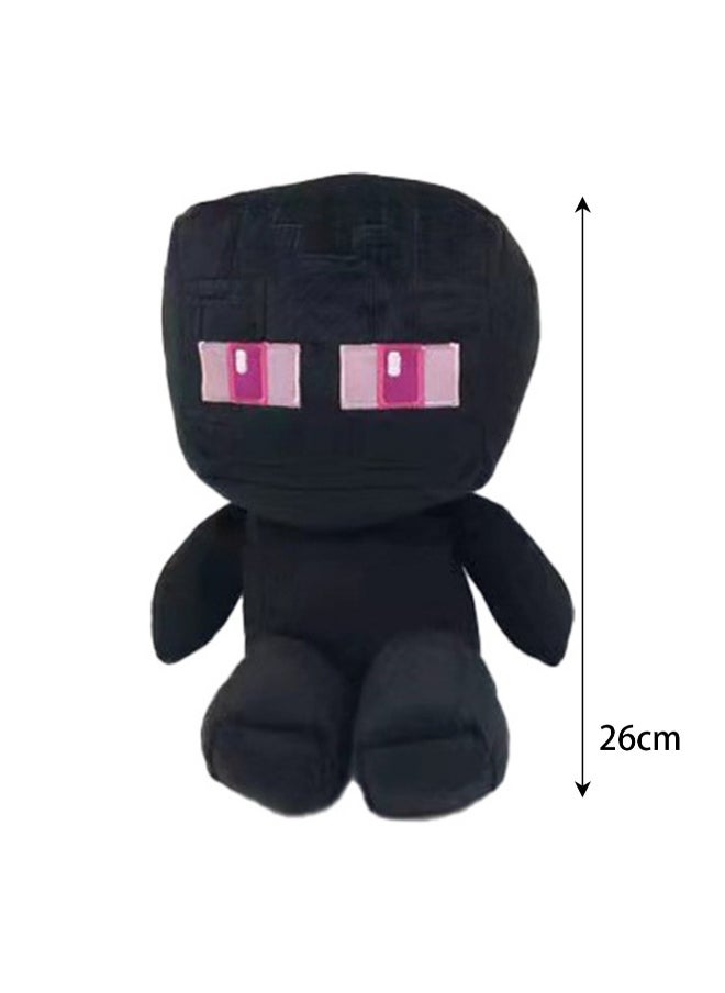 Children's Toys My World Plush Doll Doll (Sitting Enderman)