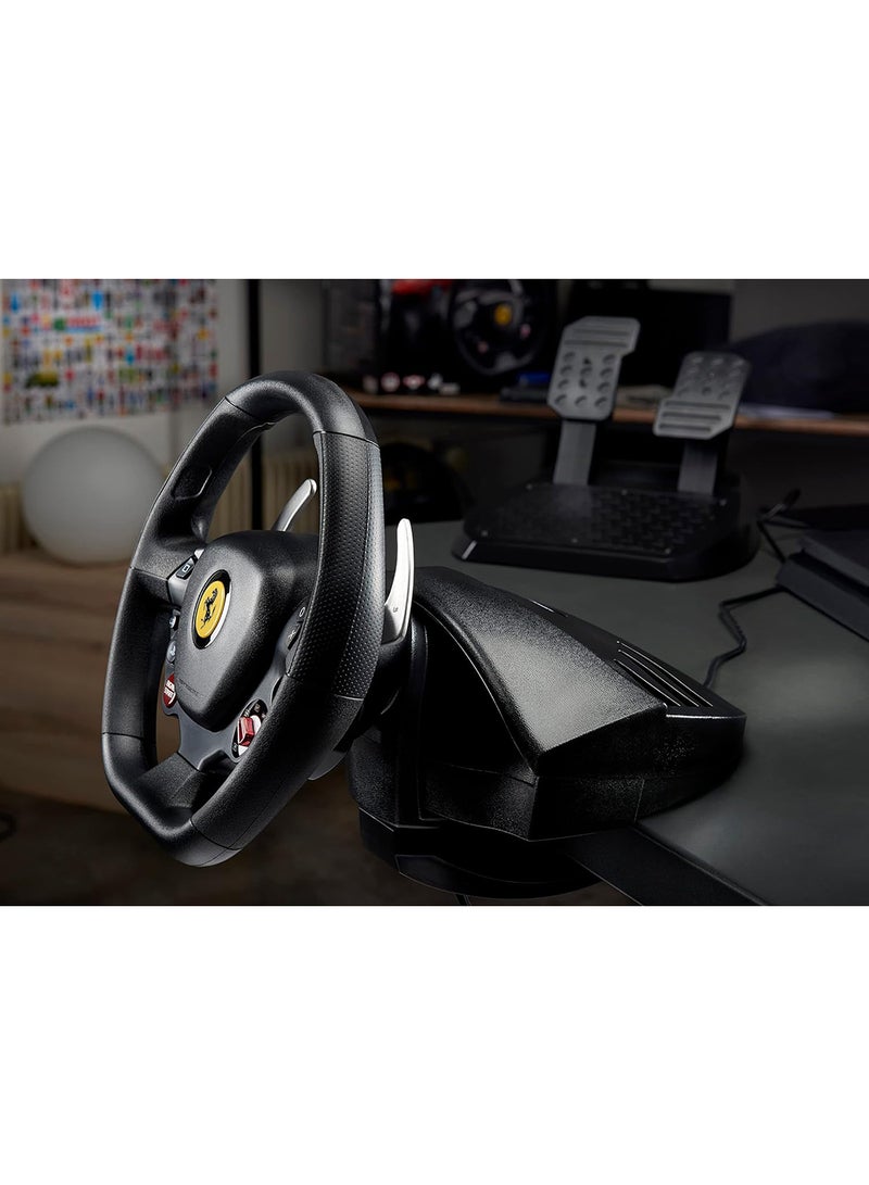 Thrustmaster T80 RW Ferrari 488 GTB - Officially Licensed Racing Wheel for PC, PS4, and PS5