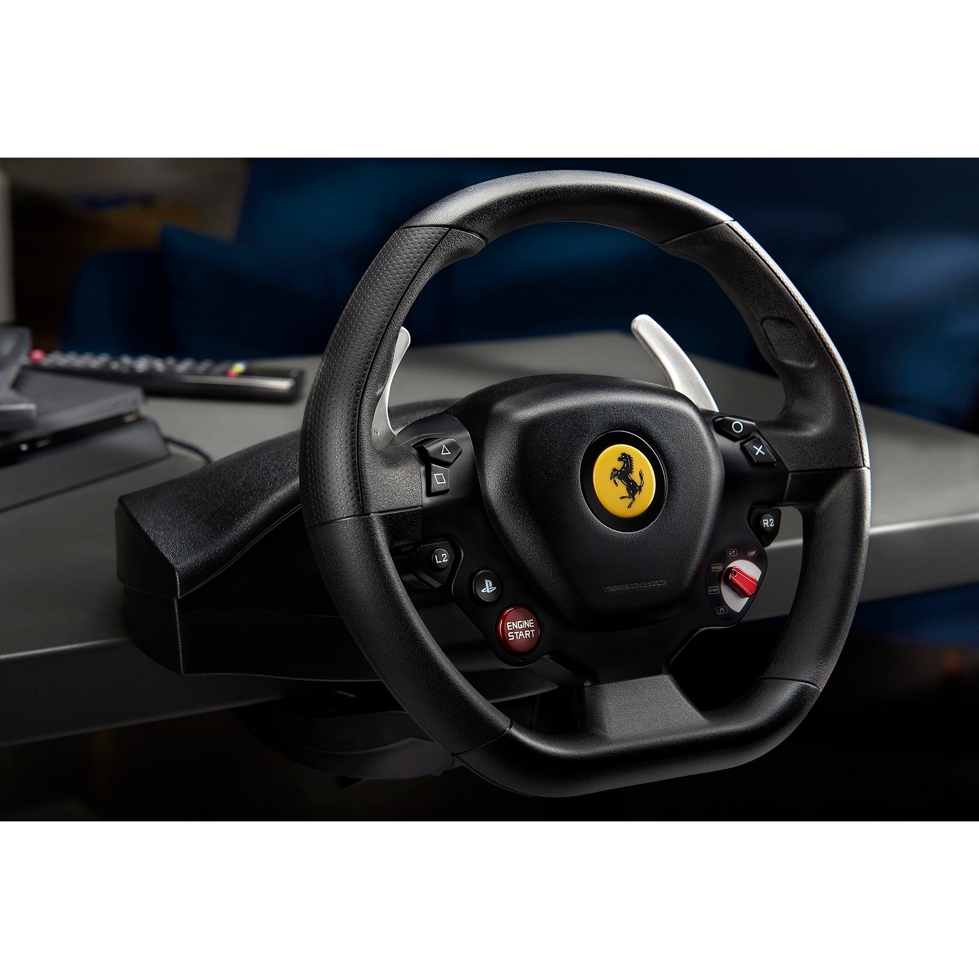 Thrustmaster T80 RW Ferrari 488 GTB - Officially Licensed Racing Wheel for PC, PS4, and PS5