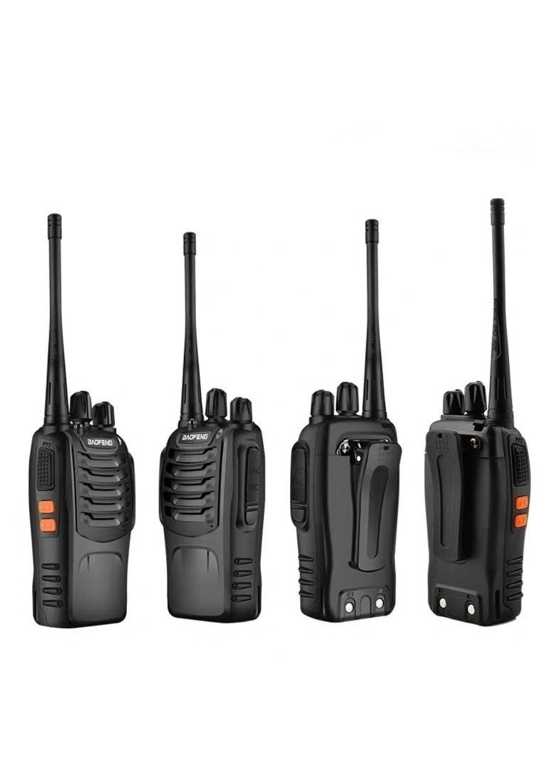 Portable FM Handheld 5W Two Way Radio 4pc