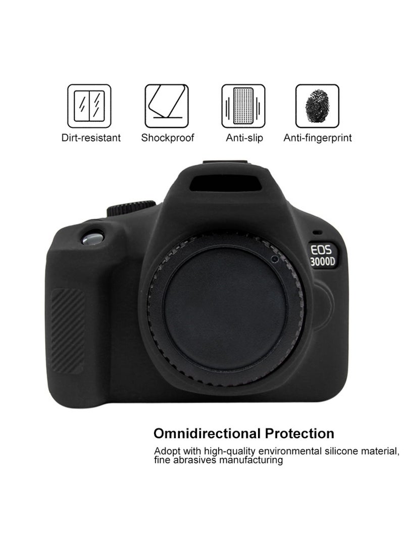 PULUZ Soft Silicone Protective Case for Canon EOS 3000D / 4000D