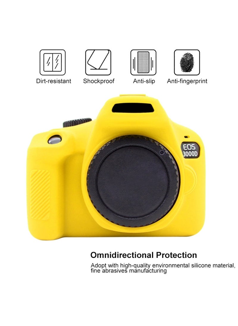 PULUZ Soft Silicone Protective Case for Canon EOS 3000D / 4000D