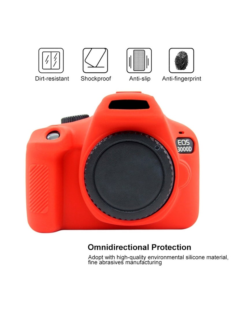 PULUZ Soft Silicone Protective Case for Canon EOS 3000D / 4000D
