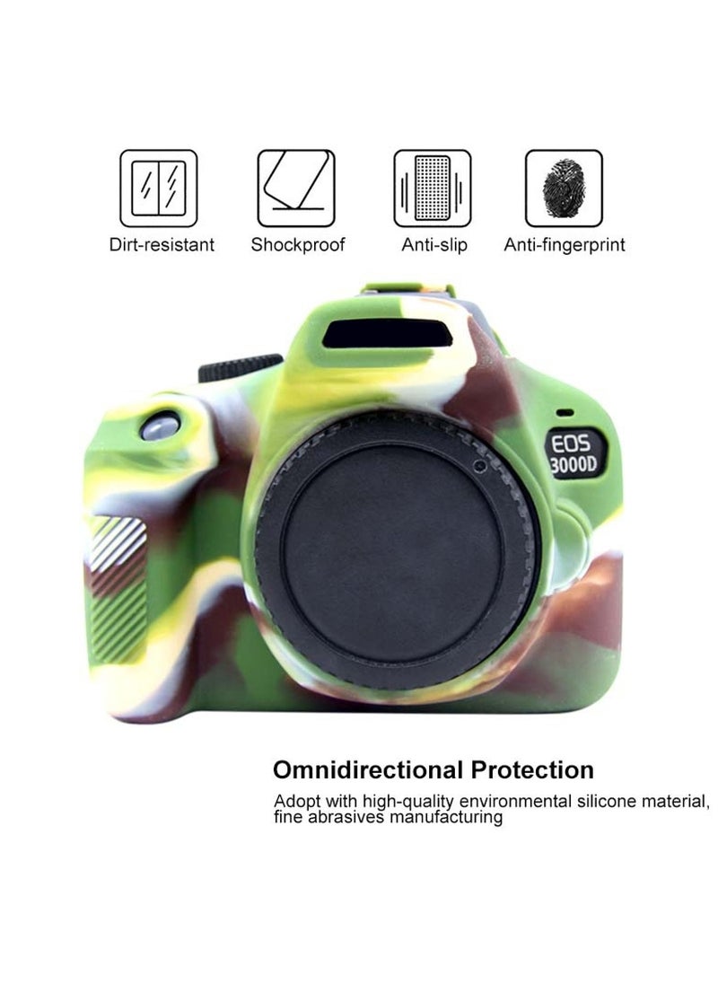PULUZ Soft Silicone Protective Case for Canon EOS 3000D / 4000D