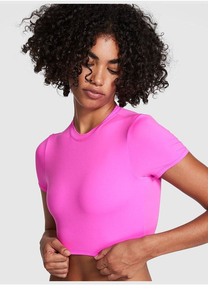 Base Stretch Crop Baby Tee