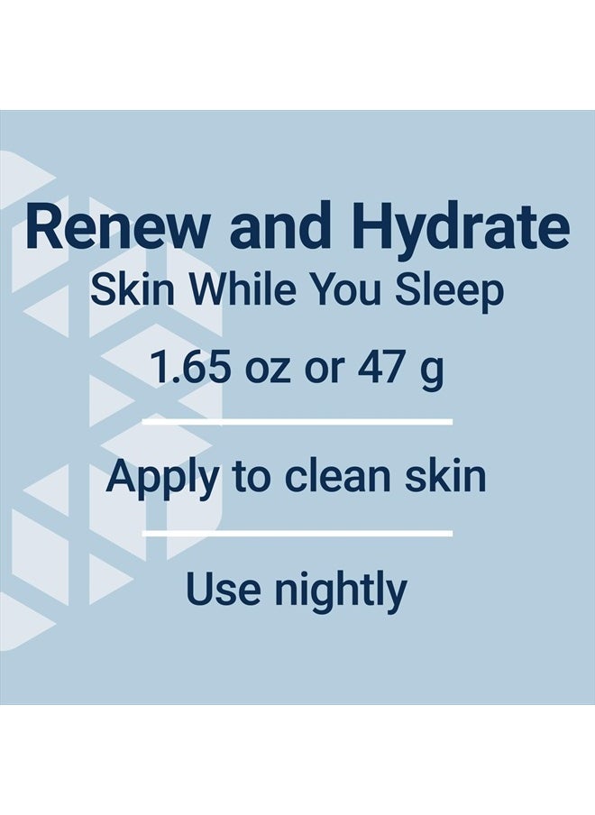 Skin Care Collection Night Cream, retinyl palmitate, rice bran ceramides, shea butter, green tea, melatonin-based formula for nighttime skin rejuvenation, 1.65 oz (47 g)