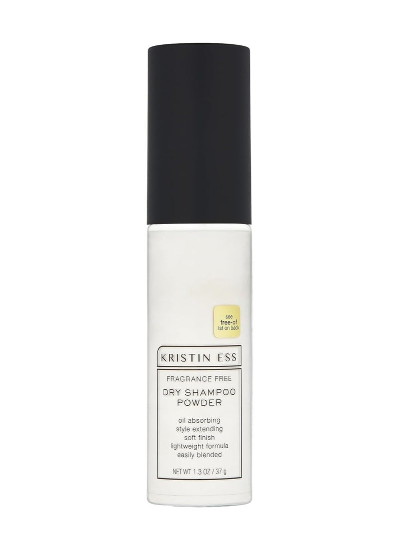 Kristin Ess Hair Dry Shampoo Non-Aerosol Powder for Oily Hair - Mattifying, Style Extending, Fragrance Free, Dry Shampoo for Men and Women, Easily Blended, Lightweight Formula, Vegan, 1.3 oz