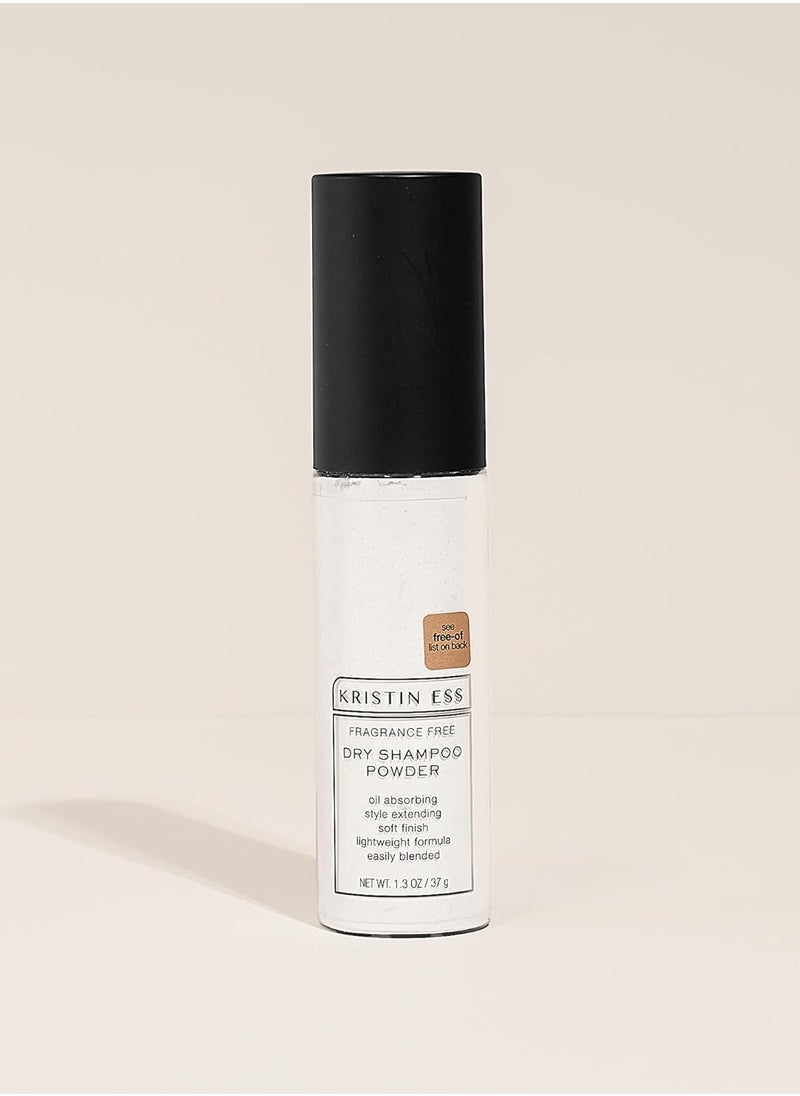 Kristin Ess Hair Dry Shampoo Non-Aerosol Powder for Oily Hair - Mattifying, Style Extending, Fragrance Free, Dry Shampoo for Men and Women, Easily Blended, Lightweight Formula, Vegan, 1.3 oz