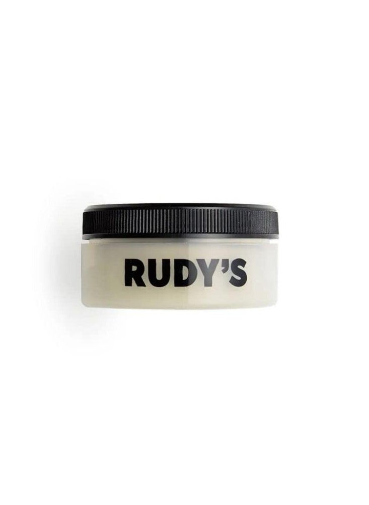 Rudy's Soft Clay Pomade - Lightweight and Pliable All Day Hold - Paraben Free - for Waves and Texture (2.2 oz)