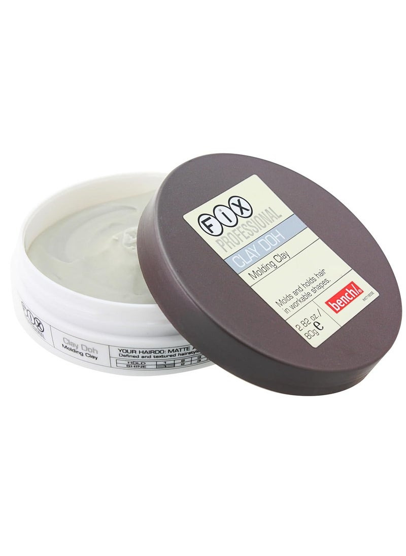 Bench Fix Hair Styling Products (Gray -Clay Doh (pack of 1))