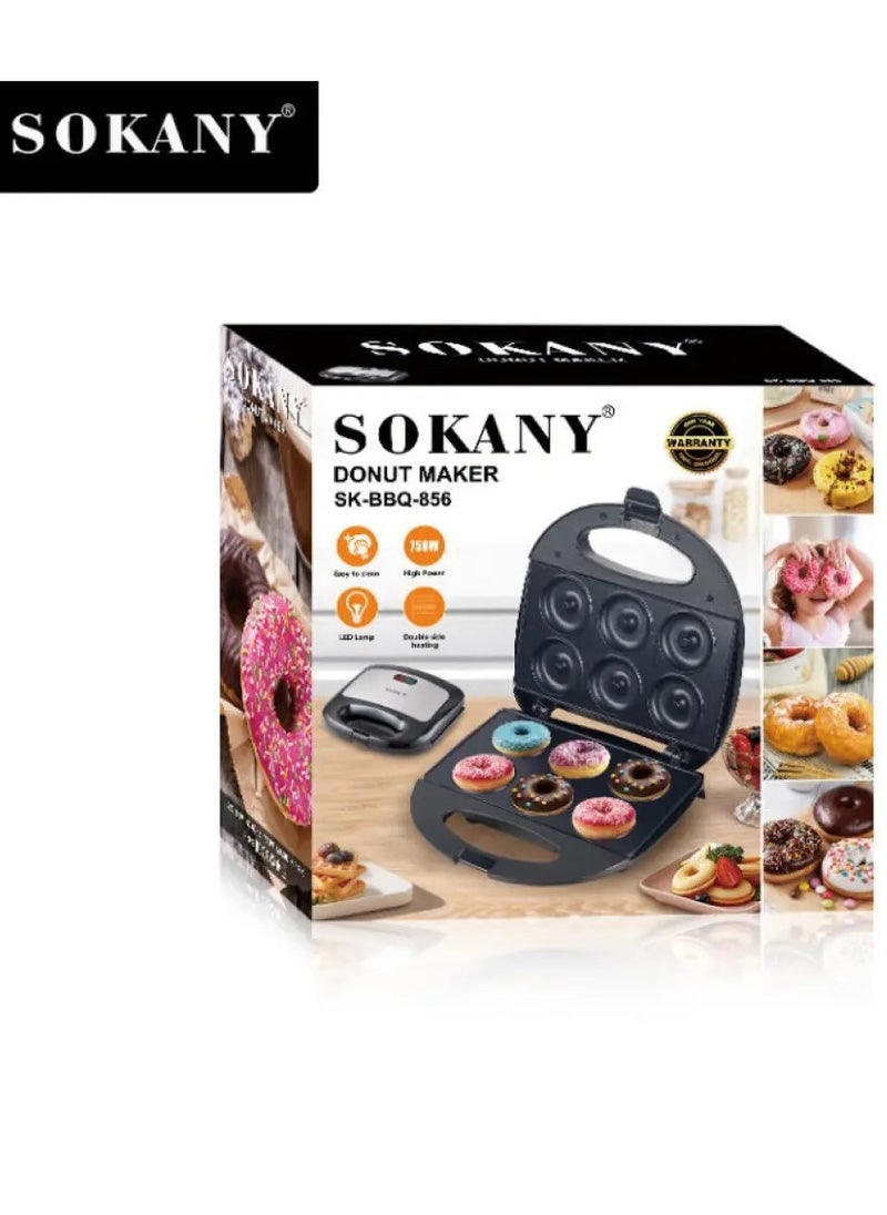 Sokany Donut cake maker SK-BBQ-856 portable 750w-sided home heating