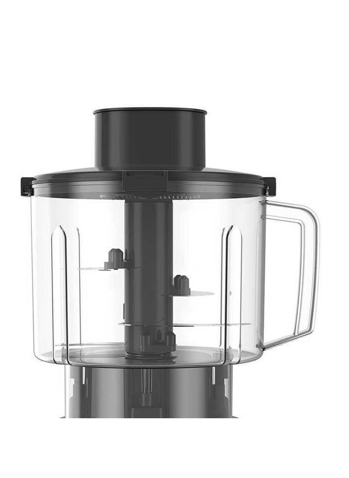 2-in-1 Multifunction Heavy-Duty Blender with Spice Grinding Jug - Stainless Steel Blades, 15 Speeds + Pulse, Glass & Plastic Jugs, Wet & Dry Grinding, Mixing, and Fine Blending for Kitchen Versatility