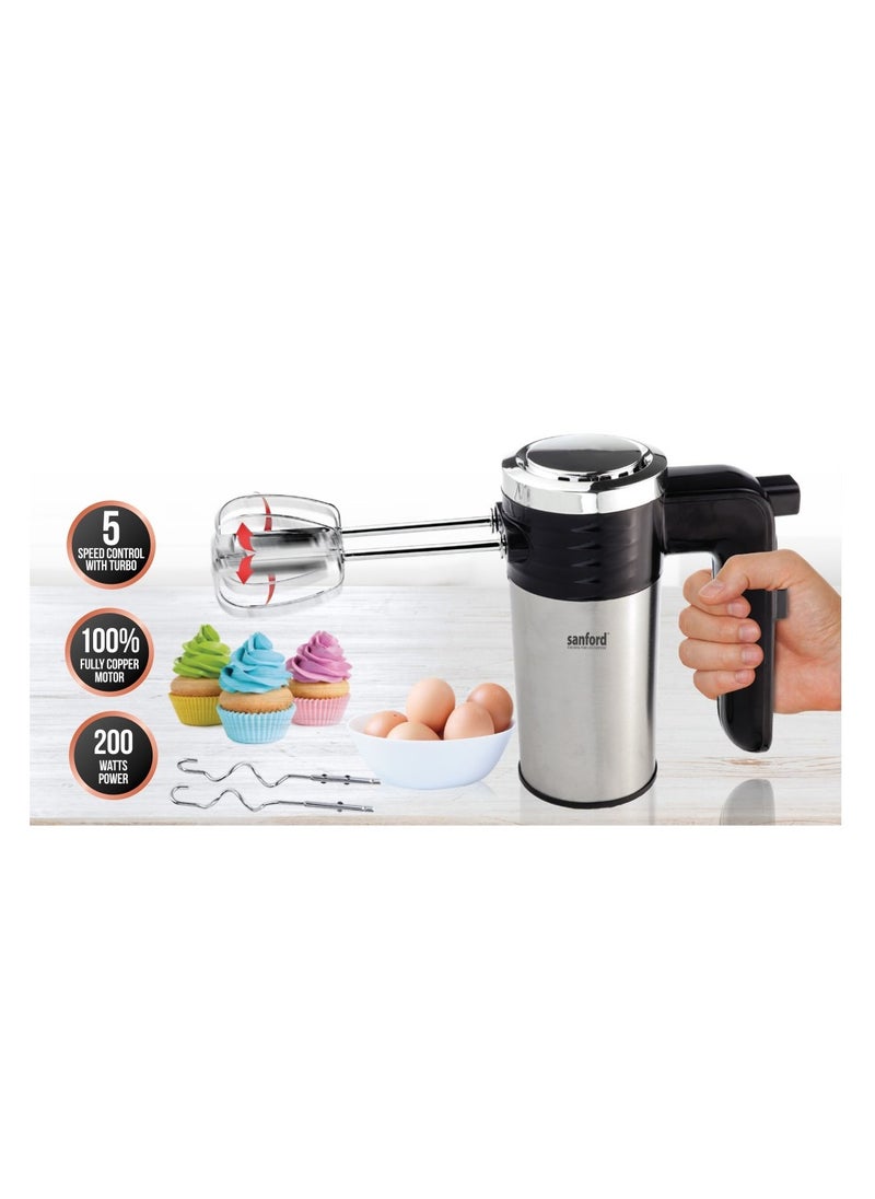 Hand Mixer-5 SPEED-200 W