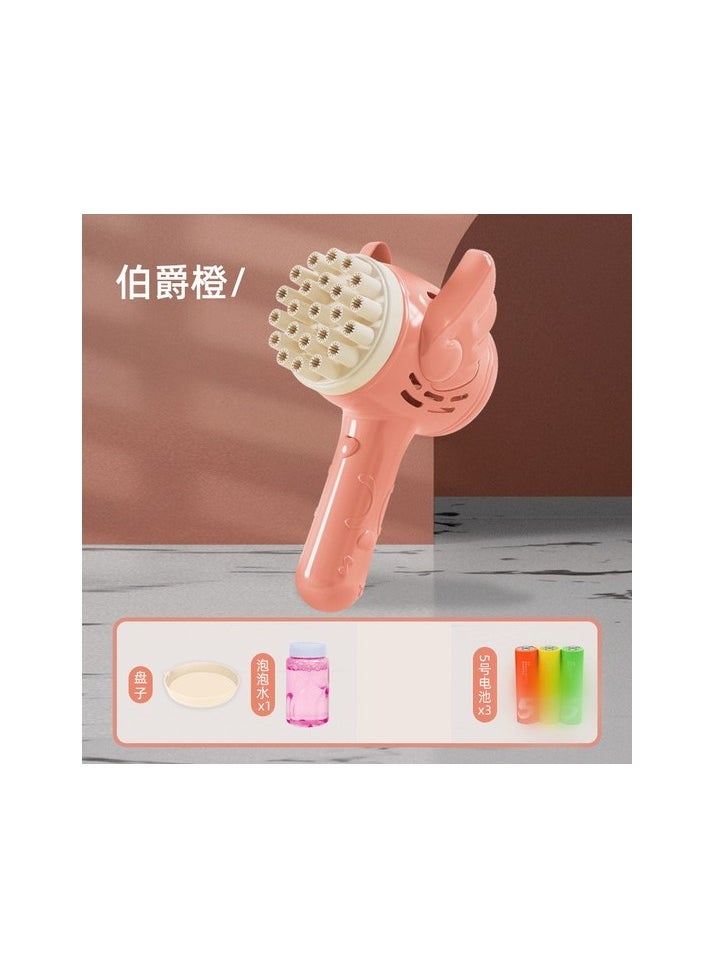 Porous Foam Electric Bubble Pistol Colour:Pink