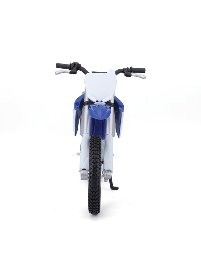 1:12 Motorcycles - Yamaha Yz45Of Blue Officially Licensed Scaled Replicas of Collectible Diecast Metal Models with Exquisite Interior & Exterior Detailing for All Ages