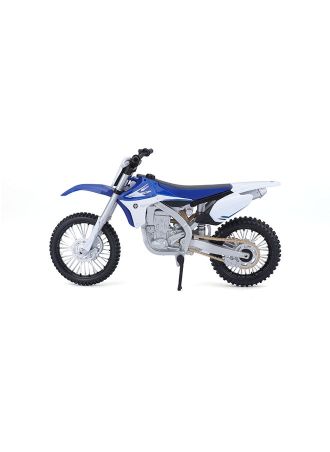 1:12 Motorcycles - Yamaha Yz45Of Blue Officially Licensed Scaled Replicas of Collectible Diecast Metal Models with Exquisite Interior & Exterior Detailing for All Ages