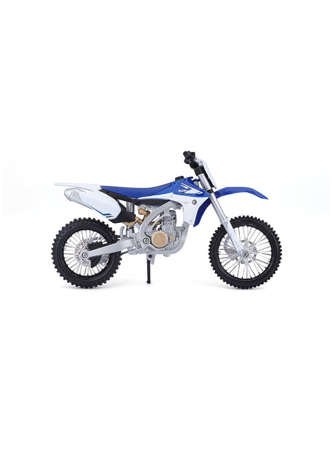 1:12 Motorcycles - Yamaha Yz45Of Blue Officially Licensed Scaled Replicas of Collectible Diecast Metal Models with Exquisite Interior & Exterior Detailing for All Ages