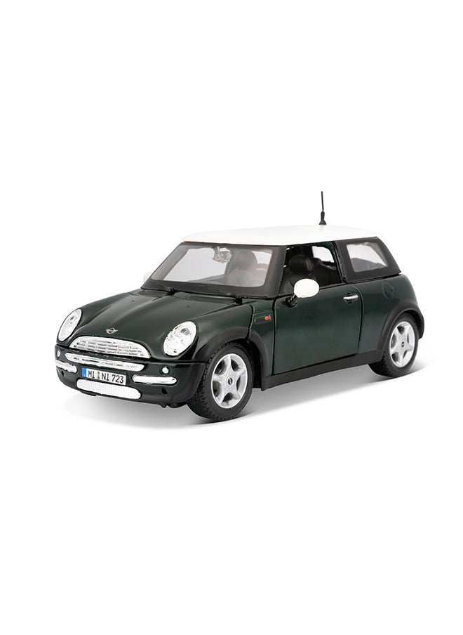 1:24 Se (A) - Mini Cooper Dull Black Officially Licensed Scaled Replicas of Collectible Diecast Metal Models with Exquisite Interior & Exterior Detailing for All Ages