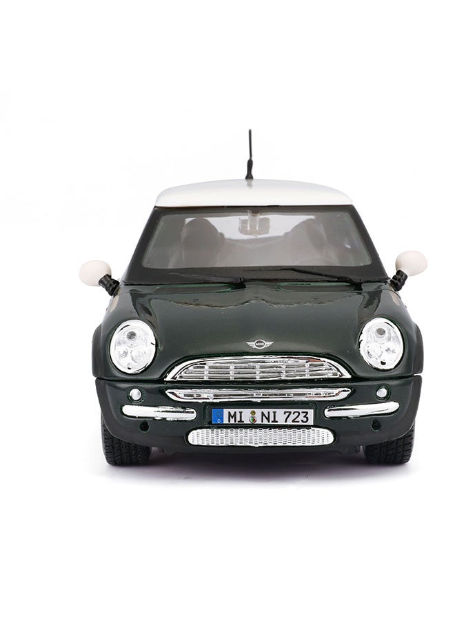 1:24 Se (A) - Mini Cooper Dull Black Officially Licensed Scaled Replicas of Collectible Diecast Metal Models with Exquisite Interior & Exterior Detailing for All Ages