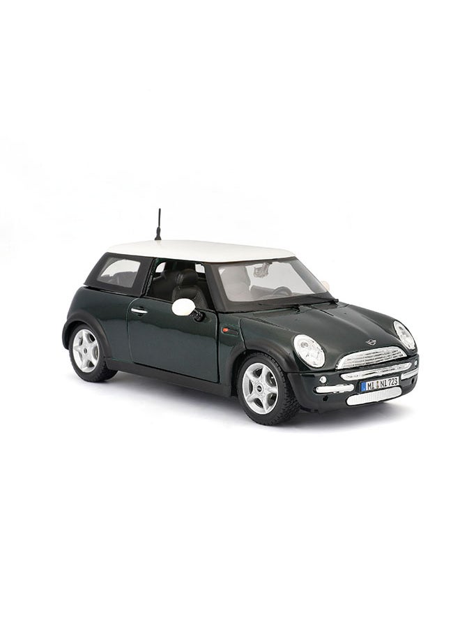 1:24 Se (A) - Mini Cooper Dull Black Officially Licensed Scaled Replicas of Collectible Diecast Metal Models with Exquisite Interior & Exterior Detailing for All Ages