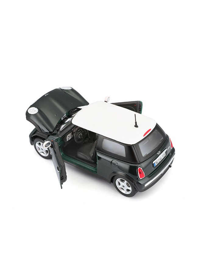 1:24 Se (A) - Mini Cooper Dull Black Officially Licensed Scaled Replicas of Collectible Diecast Metal Models with Exquisite Interior & Exterior Detailing for All Ages