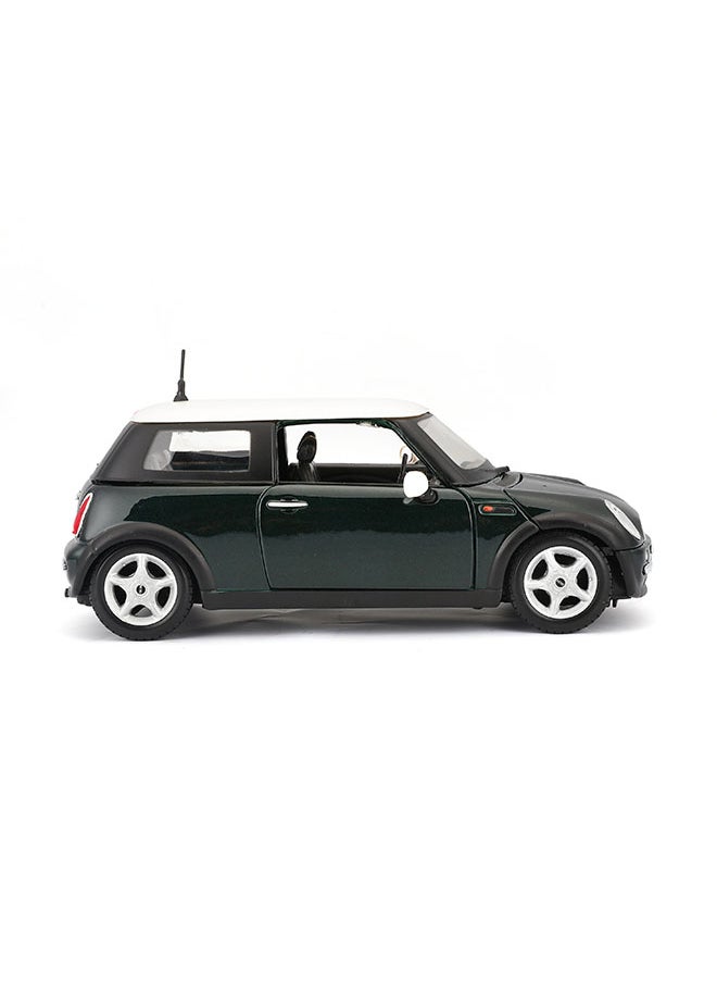 1:24 Se (A) - Mini Cooper Dull Black Officially Licensed Scaled Replicas of Collectible Diecast Metal Models with Exquisite Interior & Exterior Detailing for All Ages