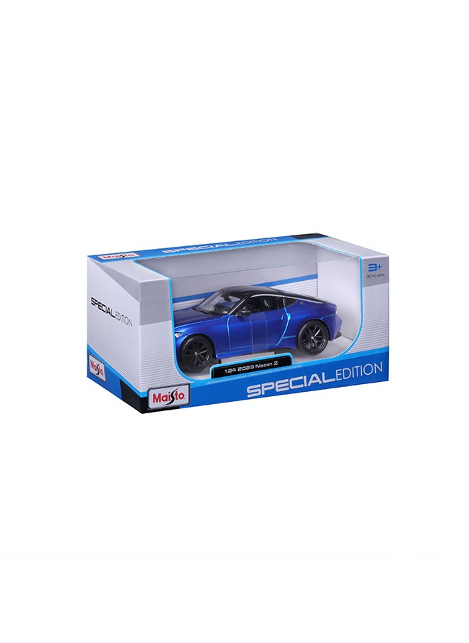 1:24 Sp. Ed. (B) - 2023 Nissan Z Liquid Blue/Black Officially Licensed Scaled Replicas of Collectible Diecast Metal Models with Exquisite Interior & Exterior Detailing for All Ages