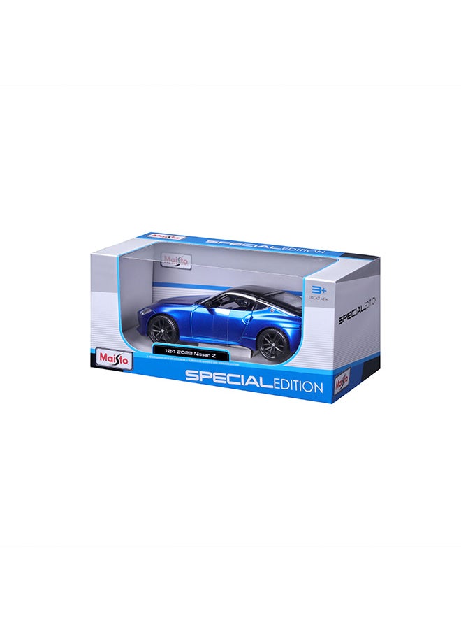 1:24 Sp. Ed. (B) - 2023 Nissan Z Liquid Blue/Black Officially Licensed Scaled Replicas of Collectible Diecast Metal Models with Exquisite Interior & Exterior Detailing for All Ages