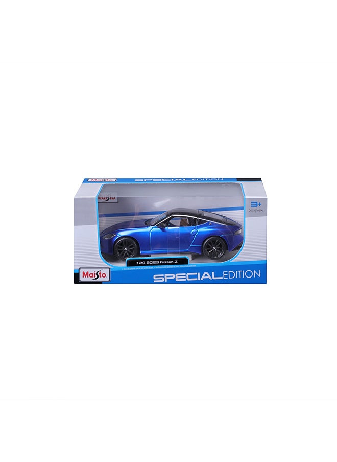 1:24 Sp. Ed. (B) - 2023 Nissan Z Liquid Blue/Black Officially Licensed Scaled Replicas of Collectible Diecast Metal Models with Exquisite Interior & Exterior Detailing for All Ages