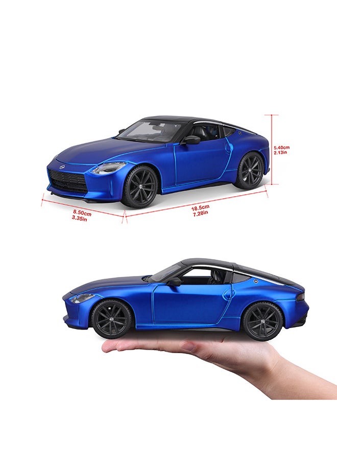 1:24 Sp. Ed. (B) - 2023 Nissan Z Liquid Blue/Black Officially Licensed Scaled Replicas of Collectible Diecast Metal Models with Exquisite Interior & Exterior Detailing for All Ages