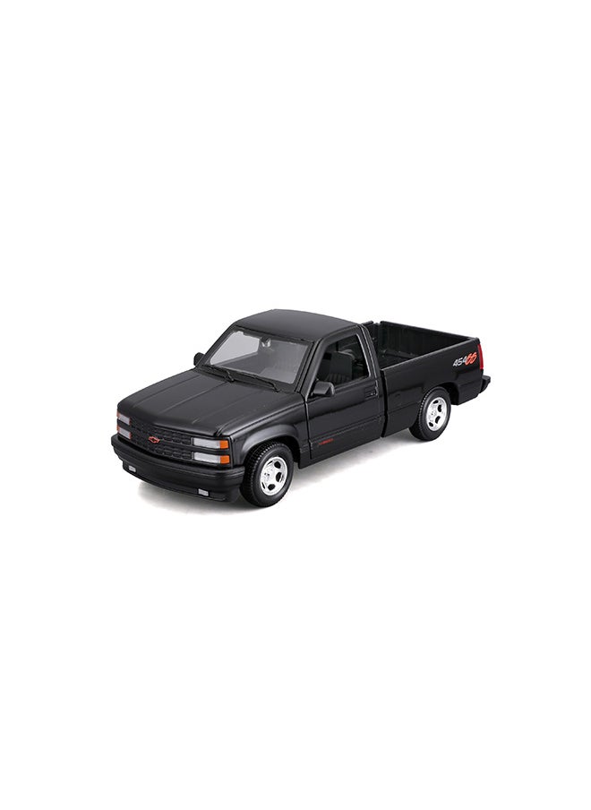 1:24 1993 Chevrolet 454 Ss Pick-Up Black Officially Licensed Scaled Replicas of Collectible Diecast Metal Models with Exquisite Interior & Exterior Detailing for All Ages