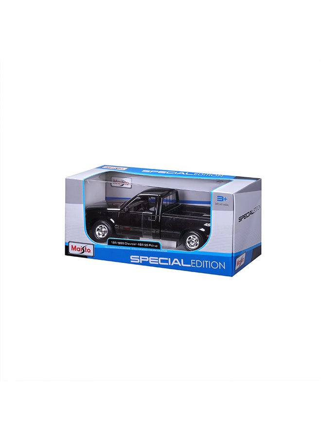 1:24 1993 Chevrolet 454 Ss Pick-Up Black Officially Licensed Scaled Replicas of Collectible Diecast Metal Models with Exquisite Interior & Exterior Detailing for All Ages