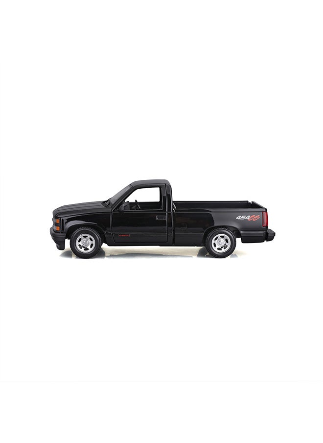 1:24 1993 Chevrolet 454 Ss Pick-Up Black Officially Licensed Scaled Replicas of Collectible Diecast Metal Models with Exquisite Interior & Exterior Detailing for All Ages