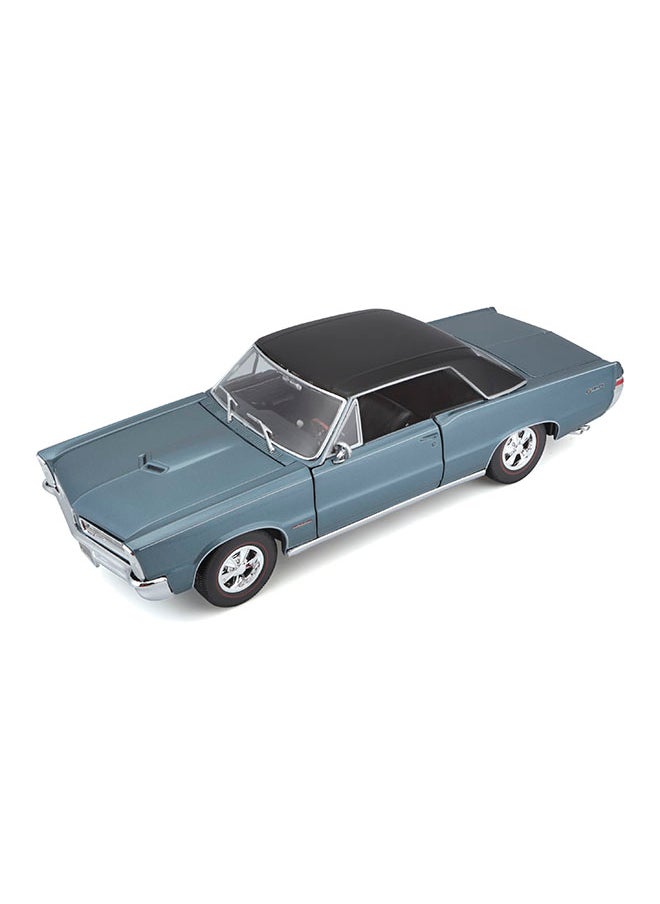 1:18 Sp. Ed. (A) - 1965 Pontiac Gto, Hurst Edition - Matte Blue Officially Licensed Scaled Replicas of Collectible Diecast Metal Models with Exquisite Interior & Exterior Detailing for All Ages