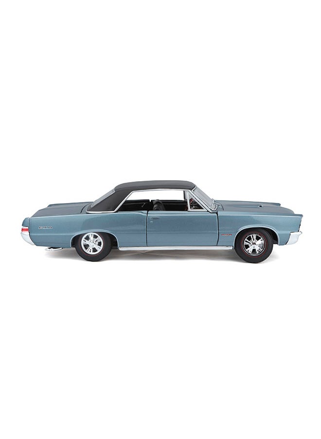 1:18 Sp. Ed. (A) - 1965 Pontiac Gto, Hurst Edition - Matte Blue Officially Licensed Scaled Replicas of Collectible Diecast Metal Models with Exquisite Interior & Exterior Detailing for All Ages