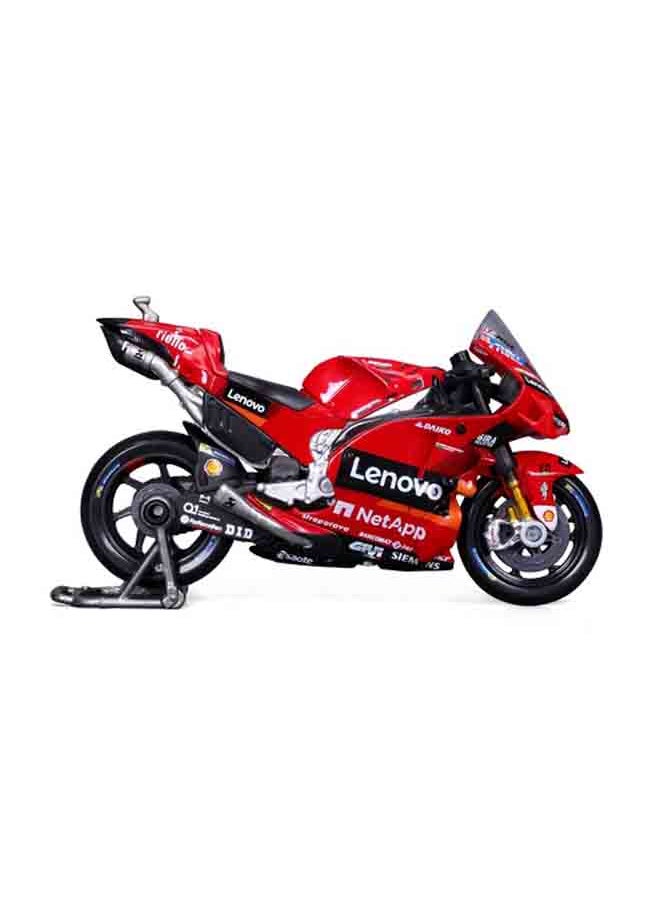 1:18 2022 Ducati Lenovo Team - #63 (Francesco Bagnaia), #43 (Jack Miller) Officially Licensed Scaled Replicas of Collectible Diecast Metal Models with Exquisite Interior & Exterior Detailing for All Ages