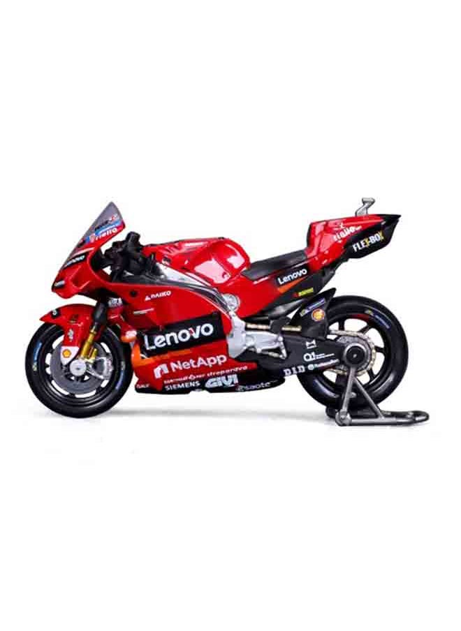 1:18 2022 Ducati Lenovo Team - #63 (Francesco Bagnaia), #43 (Jack Miller) Officially Licensed Scaled Replicas of Collectible Diecast Metal Models with Exquisite Interior & Exterior Detailing for All Ages