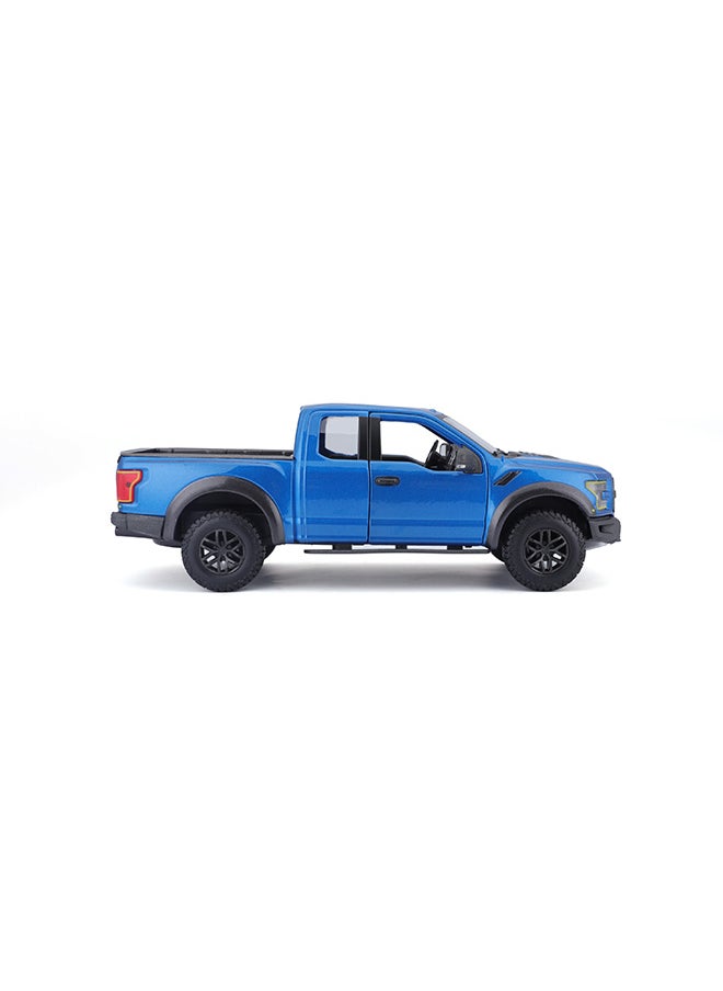 1:24 Se Trucks - 2017 Ford F-150 Raptor - Blue Officially Licensed Scaled Replicas of Collectible Diecast Metal Models with Exquisite Interior & Exterior Detailing for All Ages