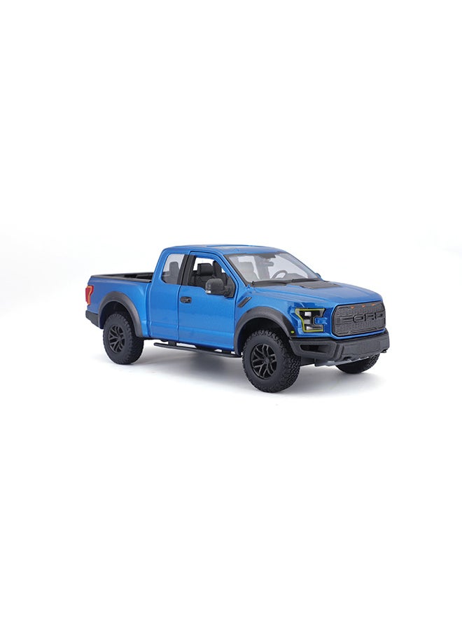 1:24 Se Trucks - 2017 Ford F-150 Raptor - Blue Officially Licensed Scaled Replicas of Collectible Diecast Metal Models with Exquisite Interior & Exterior Detailing for All Ages