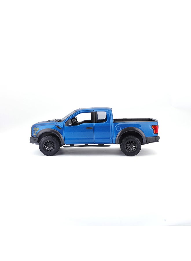 1:24 Se Trucks - 2017 Ford F-150 Raptor - Blue Officially Licensed Scaled Replicas of Collectible Diecast Metal Models with Exquisite Interior & Exterior Detailing for All Ages