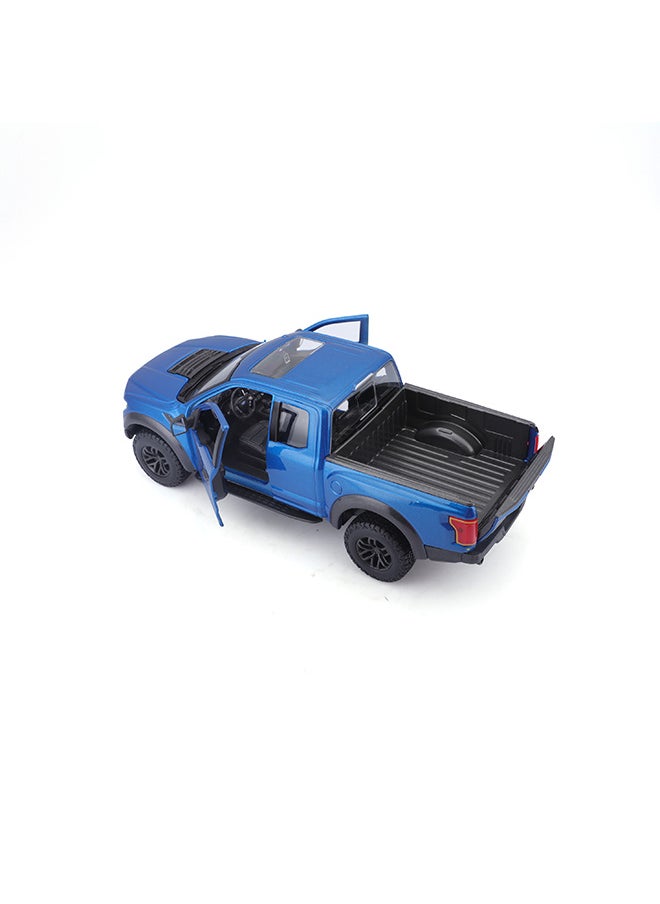 1:24 Se Trucks - 2017 Ford F-150 Raptor - Blue Officially Licensed Scaled Replicas of Collectible Diecast Metal Models with Exquisite Interior & Exterior Detailing for All Ages