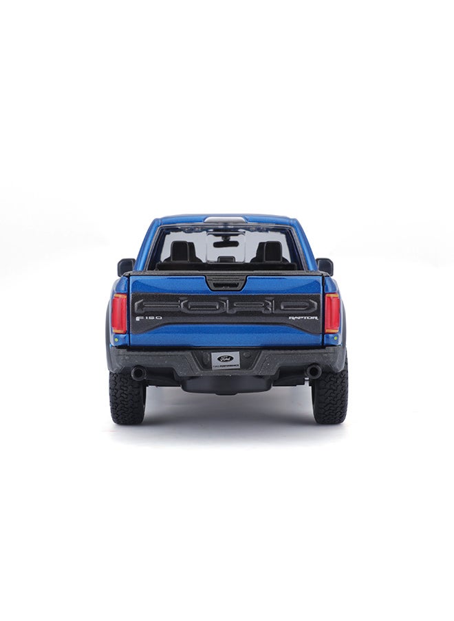 1:24 Se Trucks - 2017 Ford F-150 Raptor - Blue Officially Licensed Scaled Replicas of Collectible Diecast Metal Models with Exquisite Interior & Exterior Detailing for All Ages