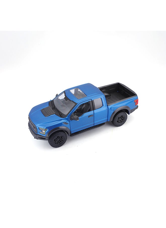 1:24 Se Trucks - 2017 Ford F-150 Raptor - Blue Officially Licensed Scaled Replicas of Collectible Diecast Metal Models with Exquisite Interior & Exterior Detailing for All Ages