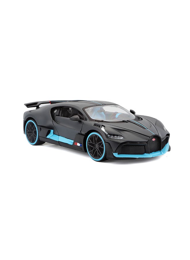 1:24 Sp (B) - Bugatti Divo - Dull Grey Officially Licensed Scaled Replicas of Collectible Diecast Metal Models with Exquisite Interior & Exterior Detailing for All Ages