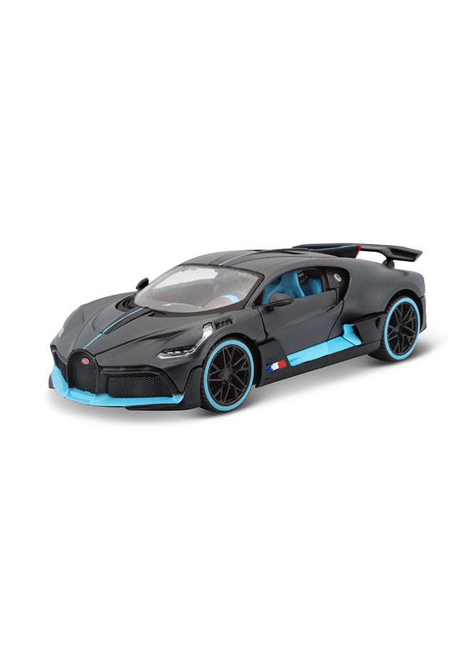 1:24 Sp (B) - Bugatti Divo - Dull Grey Officially Licensed Scaled Replicas of Collectible Diecast Metal Models with Exquisite Interior & Exterior Detailing for All Ages