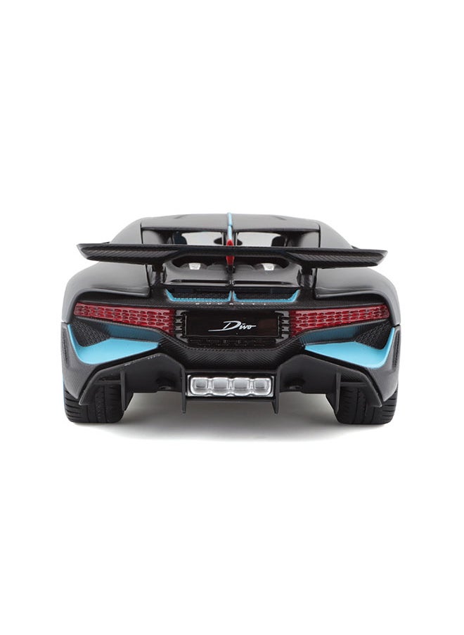 1:24 Sp (B) - Bugatti Divo - Dull Grey Officially Licensed Scaled Replicas of Collectible Diecast Metal Models with Exquisite Interior & Exterior Detailing for All Ages