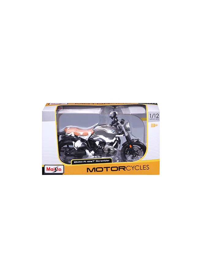 1:12 Motorcycles - Bmw R Ninet Scrambler Officially Licensed Scaled Replicas of Collectible Diecast Metal Models with Exquisite Interior & Exterior Detailing for All Ages